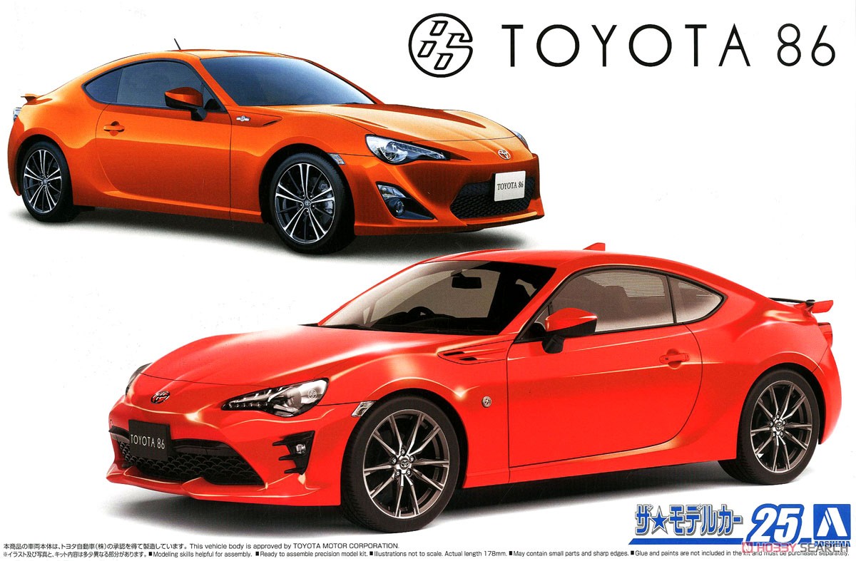 トヨタ ZN6 TOYOTA86 `16 (プラモデル) - ホビーサーチ カーモデル