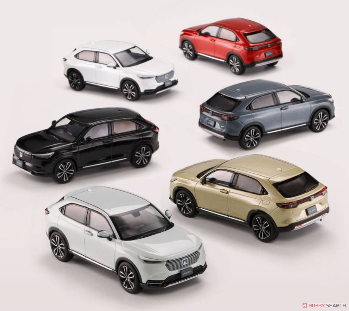 ホンダ ヴェゼル (2021) クリスタルブラック・パール (ミニカー