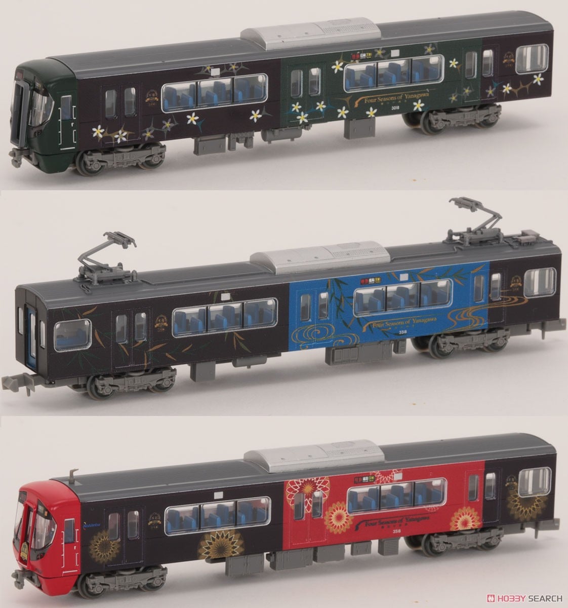 鉄道コレクション 西日本鉄道 3000形 柳川観光列車「水都」 6両編成