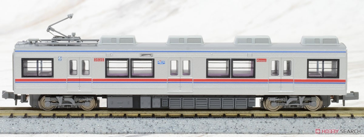 京成 3500形 更新車 シングルアームパンタ 3536F 基本4両セット (基本