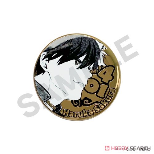 WIND BREAKER バースデイ メタル缶バッジ 01.桜遥 (キャラクターグッズ