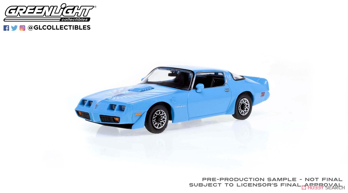 1979 Pontiac Firebird Trans Am Hardtop - Atlantis Blue with Hood