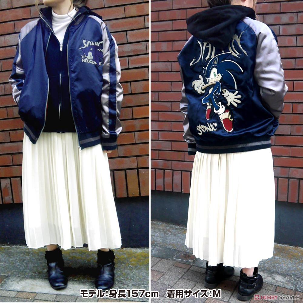 ソニック・ザ・ヘッジホッグ スカジャン L (キャラクターグッズ