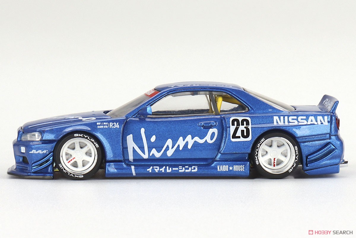 Nissan スカイライン GT-R R34 Kaido Works V3 (右ハンドル) (ミニカー
