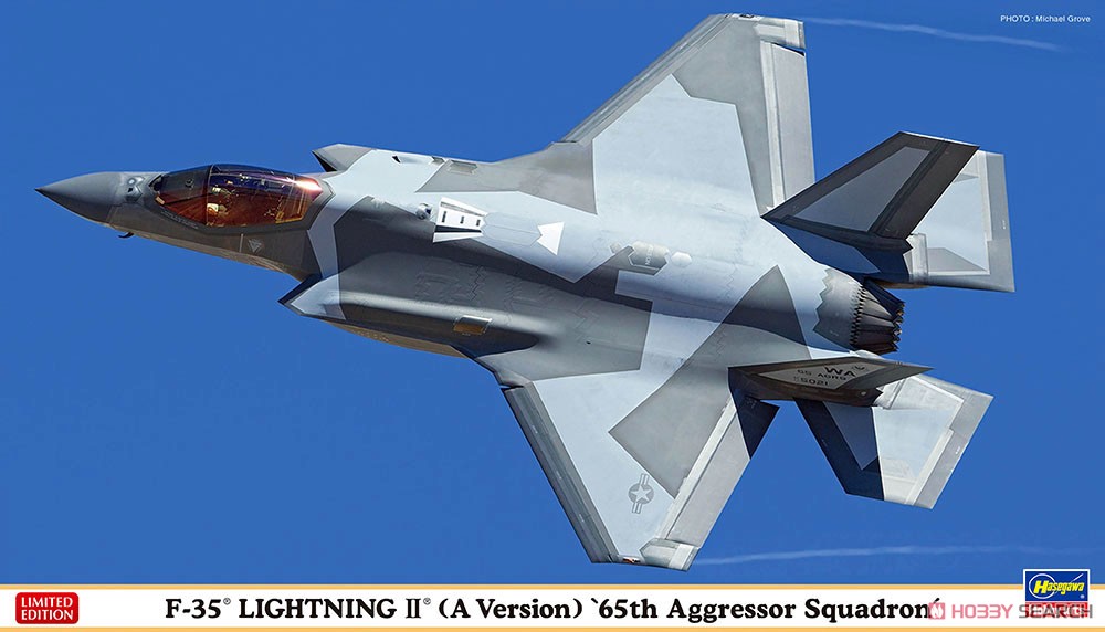 F-35 ライトニングII (A型) `第65アグレッサー飛行隊` (プラモデル
