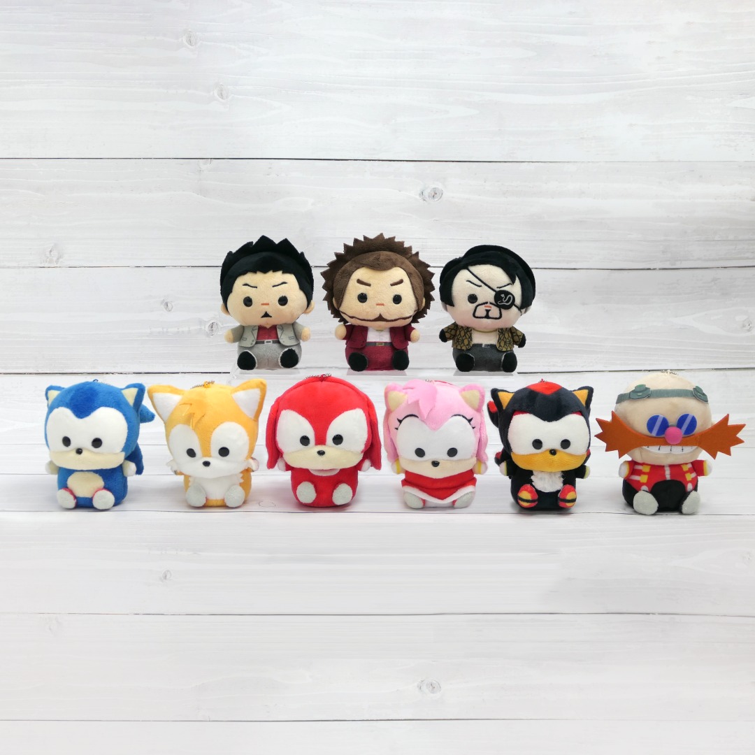 ソニックや桐生一馬が，かわいいぬいぐるみになって登場。セガの新