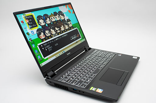 PR】LEVEL∞のノートPC「LEVEL-15FR103-i7-TOXX-FB」は，eスポーツ系