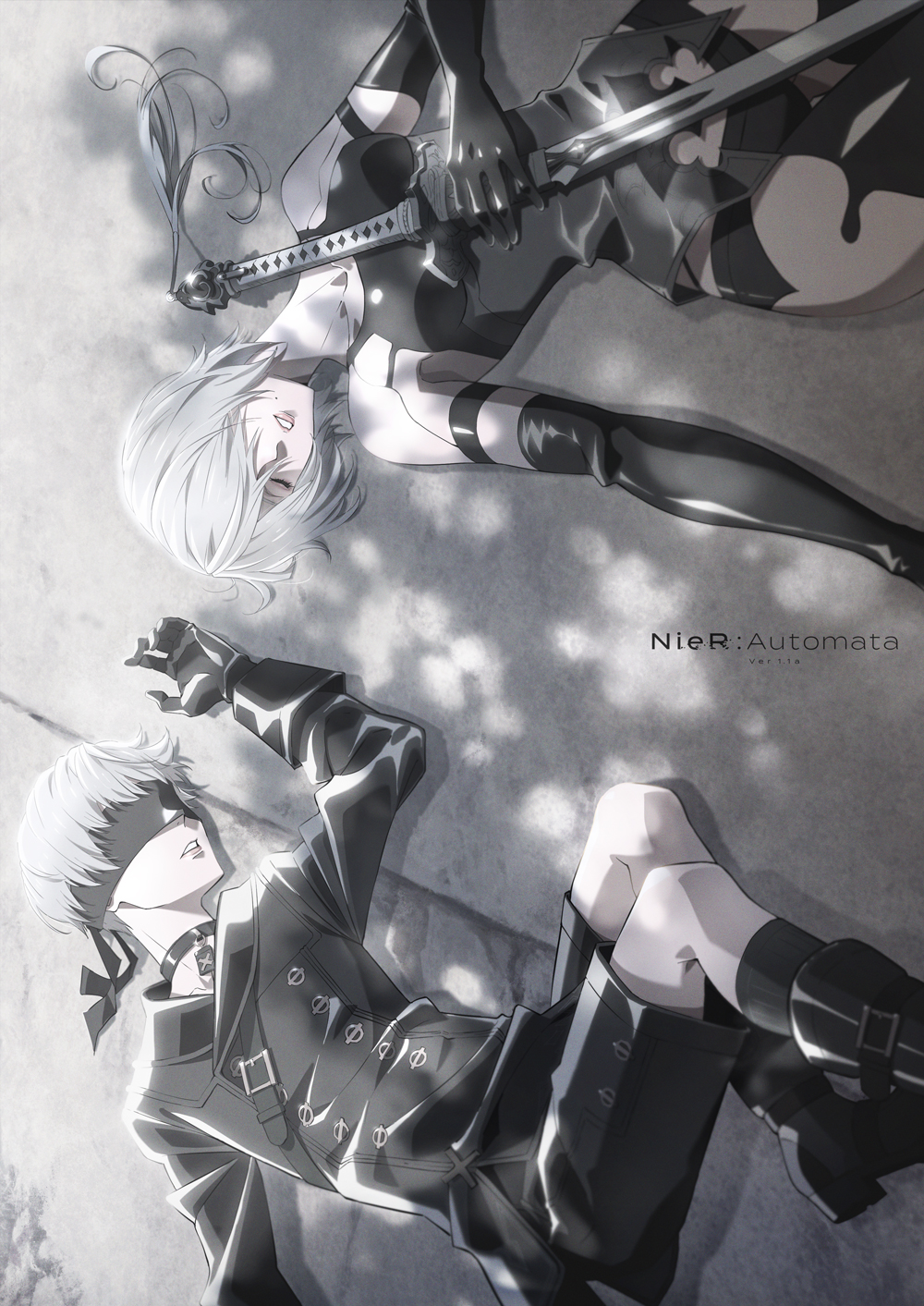 TVアニメ「NieR:Automata Ver1.1a」，第2クールの第2弾キービジュアル