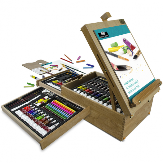 Royal & Langnickel Essentials Mixed Media Travel Art Set (104pc