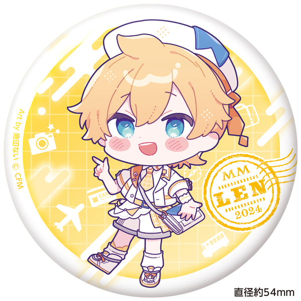 マジカルミライ2024 ぷにぷに缶バッジ / 鏡音レン 鹿田ないver