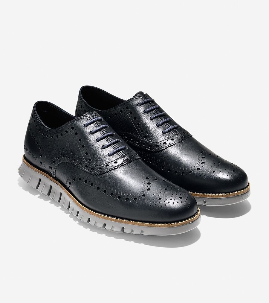 ゼログランド ウィングチップ オックスフォード mens. 0.0 | COLE_HAAN