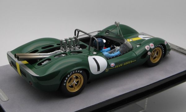 Figurine LOTUS 40 #1 Grand Prix de Riverside 1965 J.CLARK