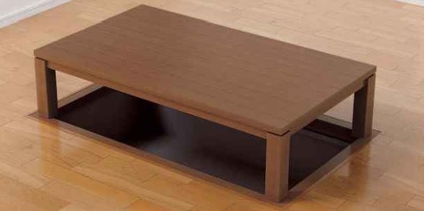 座卓（堀こたつ）リーフスクウェア洋間用 3×4尺（静岡のみ
