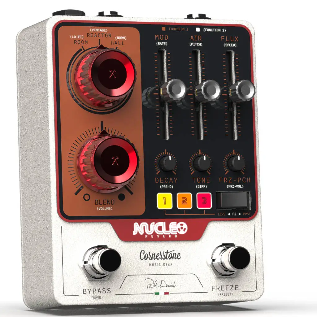 Nucleo Reverb – Paul Davids Pedal | Cornerstone