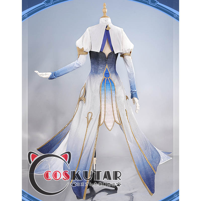 原神 Genshin フリーナ 水神 フォカロルス 神Ver コスプレ衣装 修正版