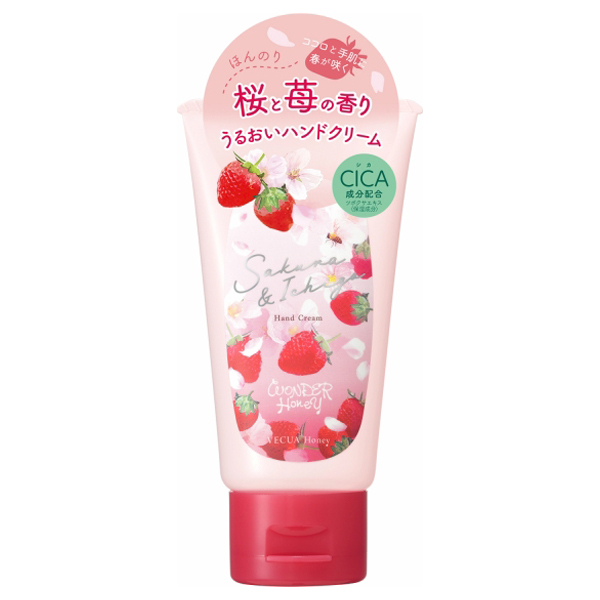とろとろハンドクリーム 野イチゴさくら / ベキュア ハニー(ハンド