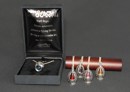 ソウルジェム シルバーペンダントトップ 美樹さやか [魔法少女まどか