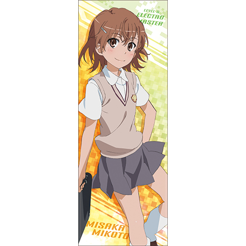 御坂美琴 スポーツタオル [とある科学の超電磁砲S] | 公式キャラクター