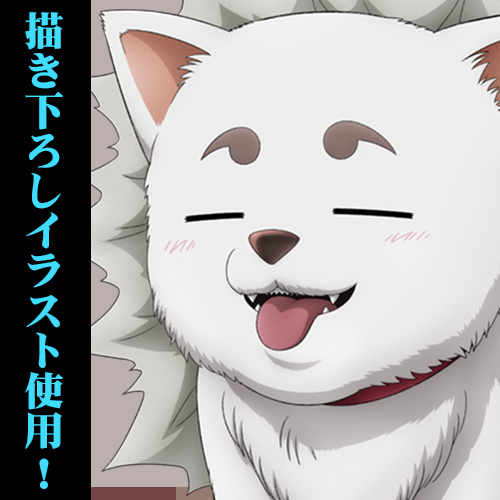 定春ほんわか顔 アクリルキーホルダー [銀魂] | キャラクター公式