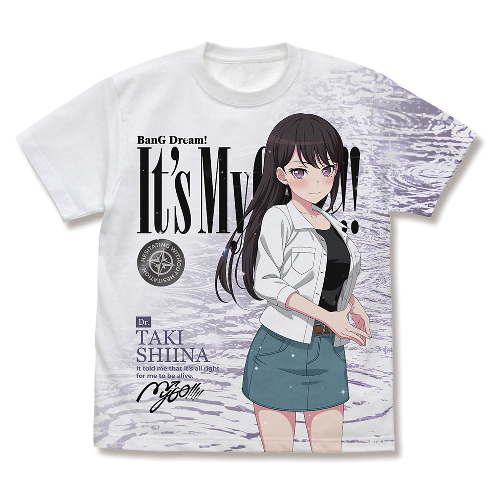 椎名立希 フルグラフィックTシャツ [BanG Dream! It's MyGO!!!!!] | 二