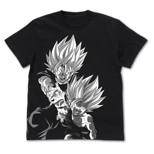 親子かめはめ波 オールプリントTシャツ [ドラゴンボールZ] | 公式