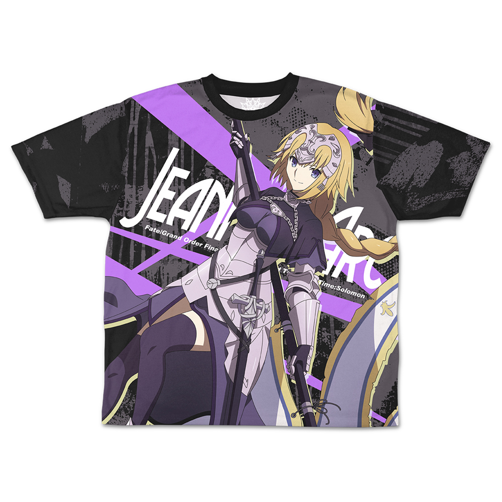 ☆限定☆FGOソロモン ジャンヌ・ダルク 両面フルグラフィックTシャツ