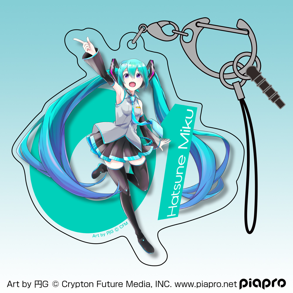 初音ミク アクリルマルチキーホルダー 円G Ver. [初音ミク] | 公式