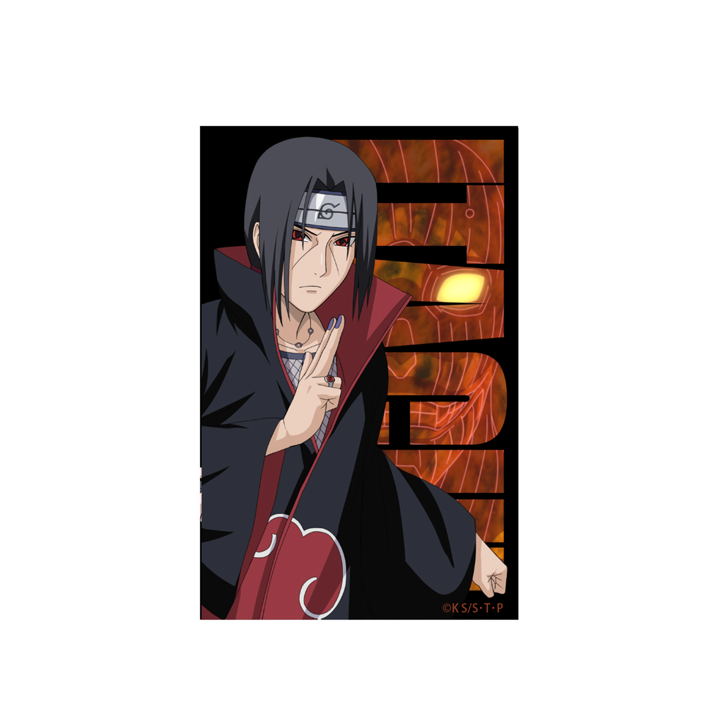 描き下ろし うちはイタチ ミニステッカー [NARUTO-ナルト- 疾風伝