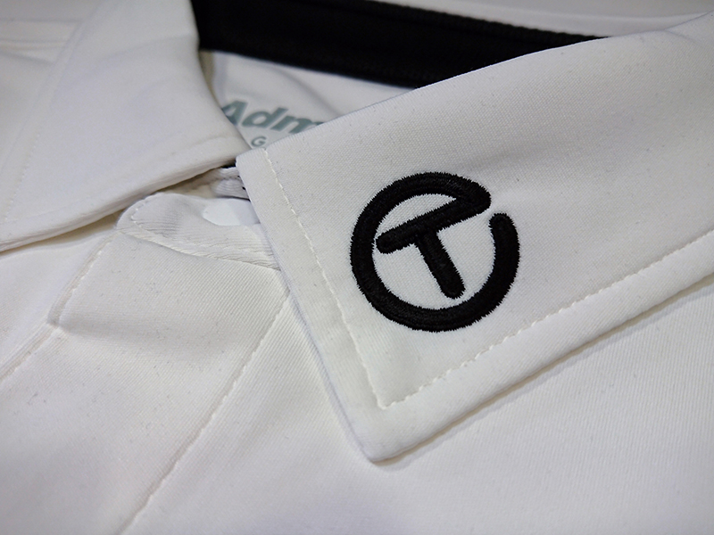 Mens Polo shirt Super Stretch Scotty Cameron x Admiral White