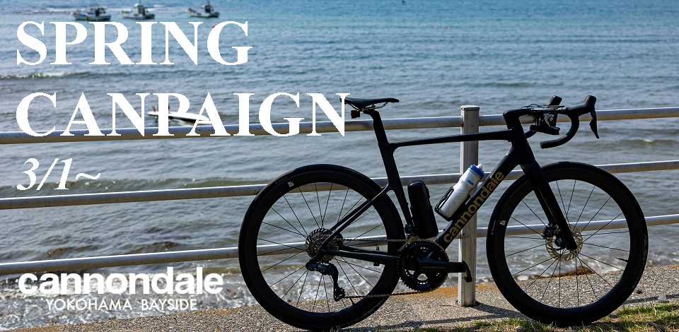 3/1～START！！スプリングキャンペーン！！ | キャノンデール横浜