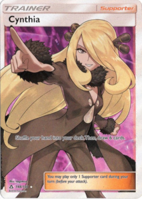 シロナ SR 海外版 英語版 Cynthia - 148/156 -【Card Chicken】