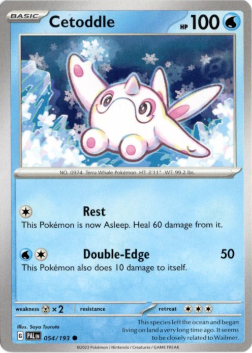 アルクジラ 海外版 英語版 Cetoddle - 054/193 -【Card Chicken】