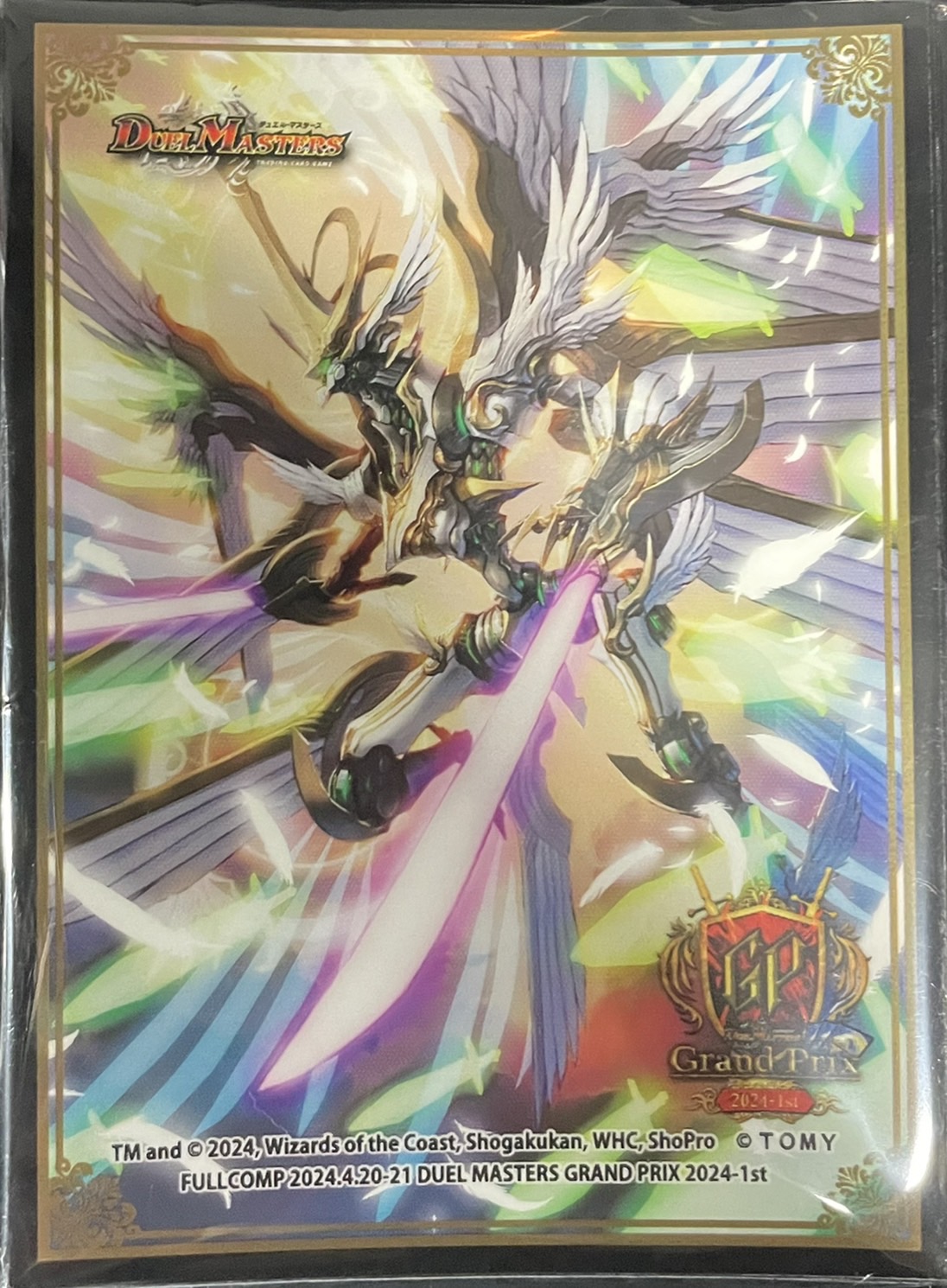 スリーブ『[GP2024-1st]闘門の精霊ウェルキウス』60枚入り【サプライ】{-}