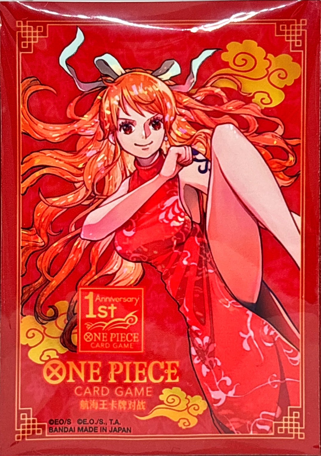 状態A-〕スリーブ『ナミ(中国版)』70枚【サプライ】{-}