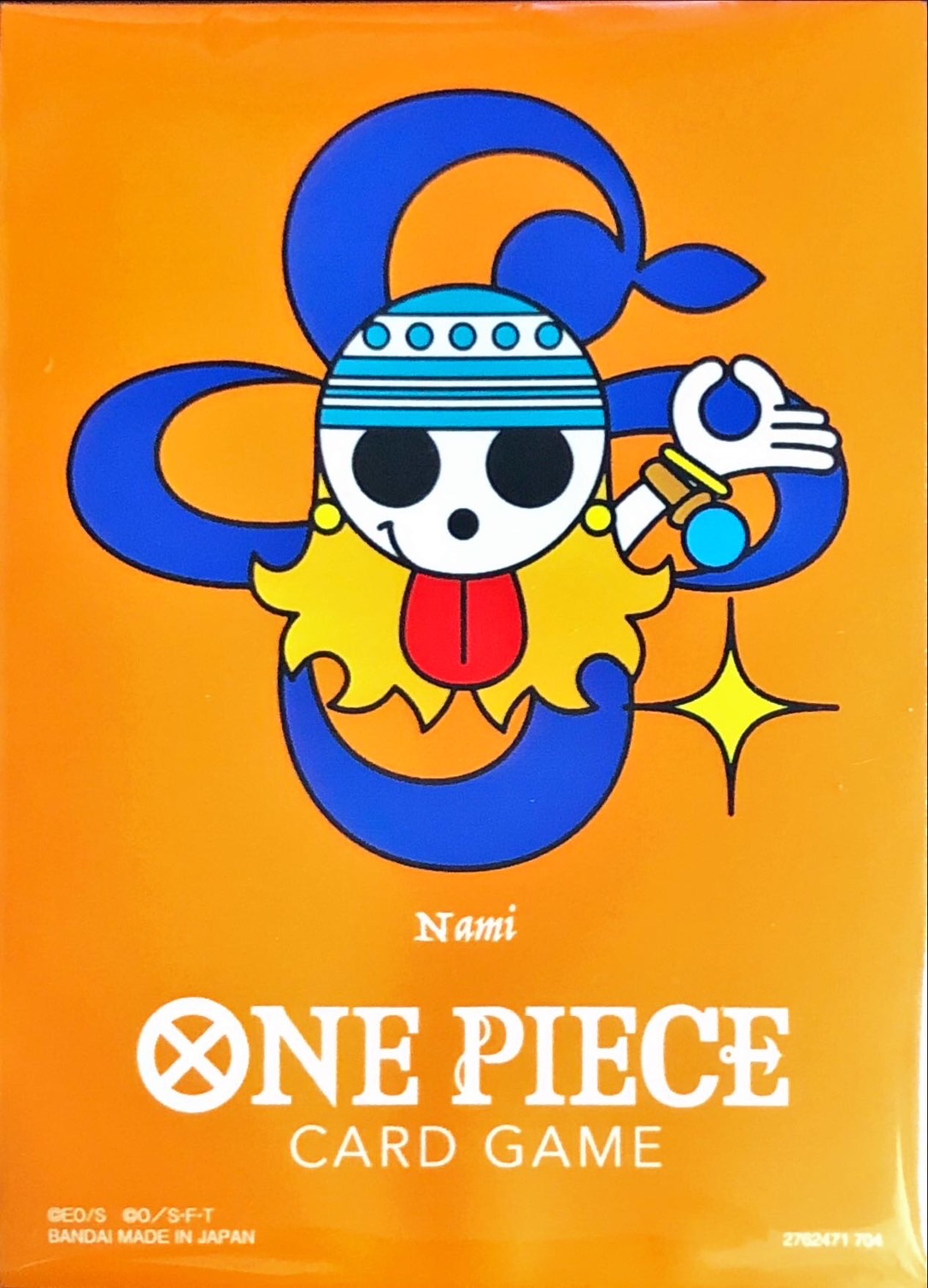 スリーブ『ナミ(海賊旗/リミテッドカードスリーブ プレミアムマットvol