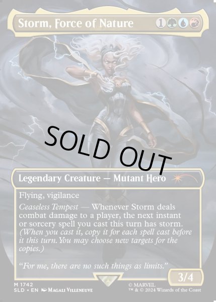 EX](FOIL)(1742)Storm, Force of Nature《英語》【SLD】