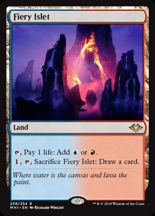 FOIL)焦熱島嶼域/Fiery Islet《英語》【MH1】