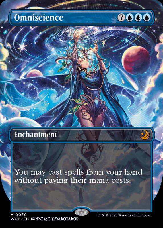 EX](フルアート)全知/Omniscience《英語》【WOT】