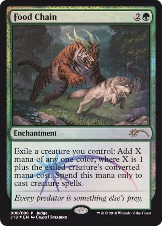 FOIL)食物連鎖/Food Chain《英語》【Judge Promos】