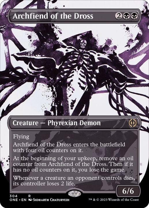 EX+](ショーケース枠)ドロスの魔神/Archfiend of the Dross《英語》【ONE】