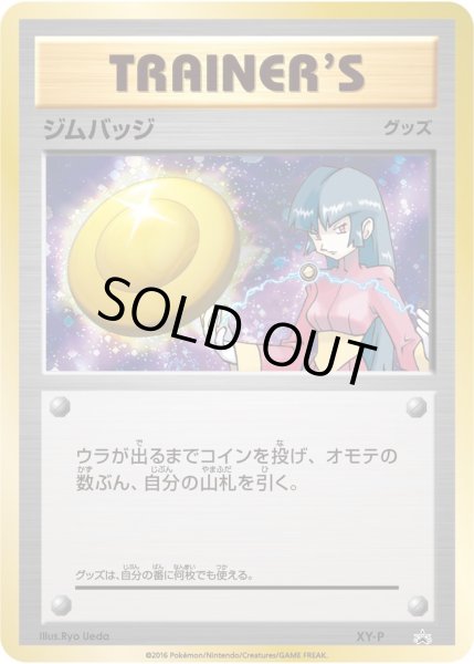 ジムバッジ(ナツメ│キラ仕様)【P】{XY-P}