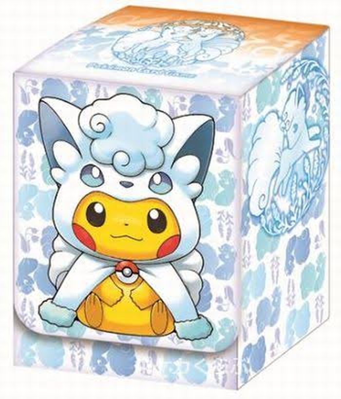 デッキケース『アローラロコン＆ロコンポンチョのピカチュウ