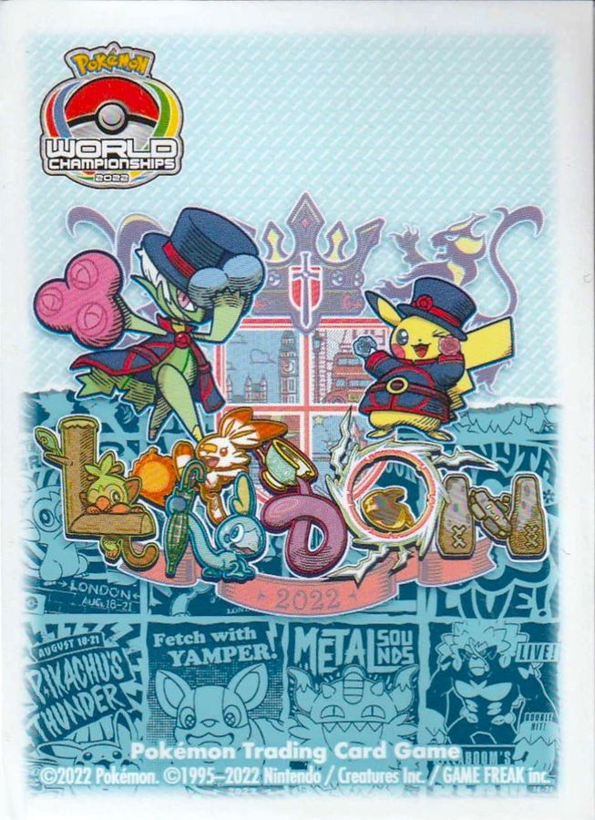 デッキシールド『WCS2022ロンドン※』65枚入り【サプライ】{-}