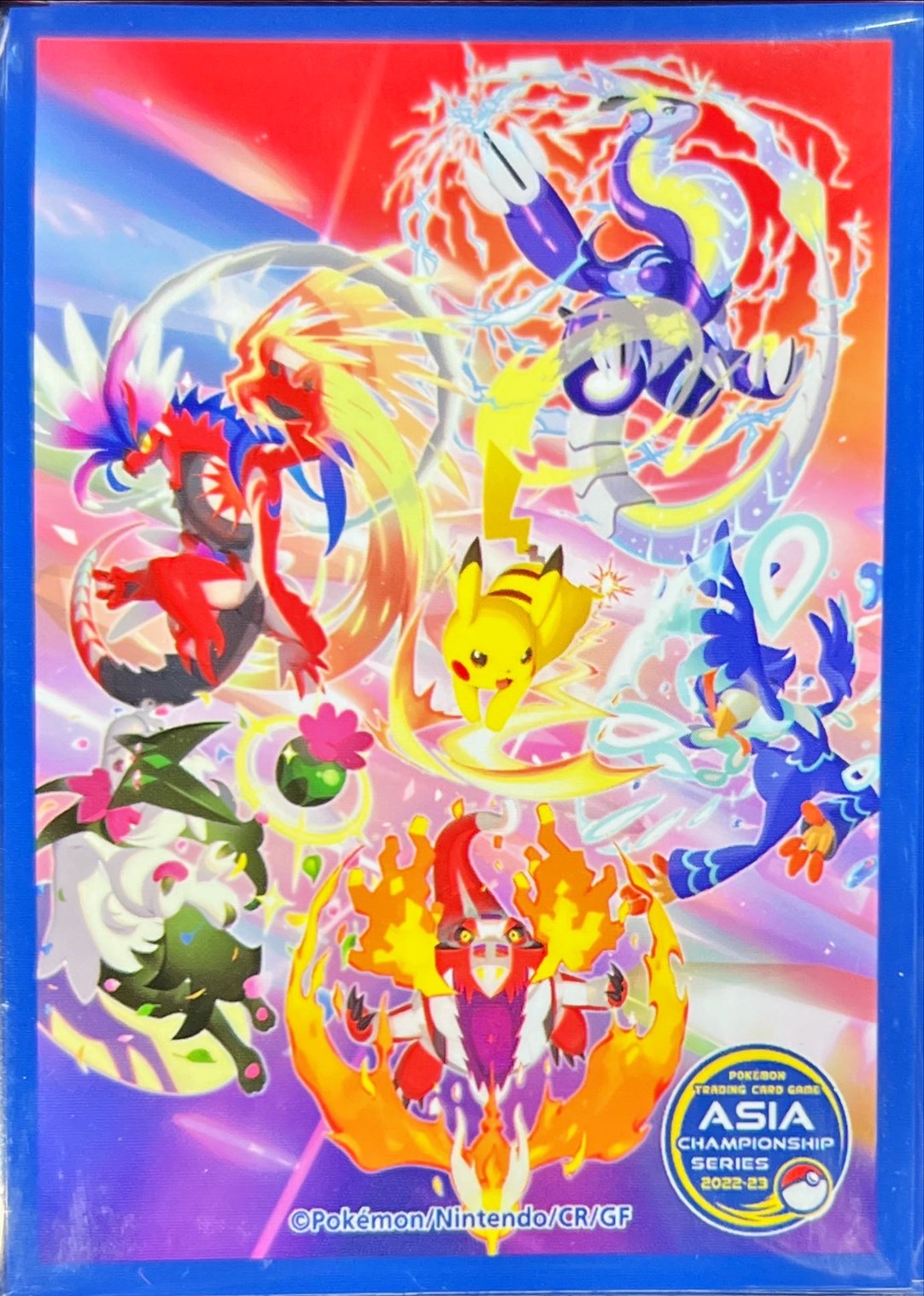 デッキシールド『ピカチュウ&パルデア御三家&コライドン&ミライドン