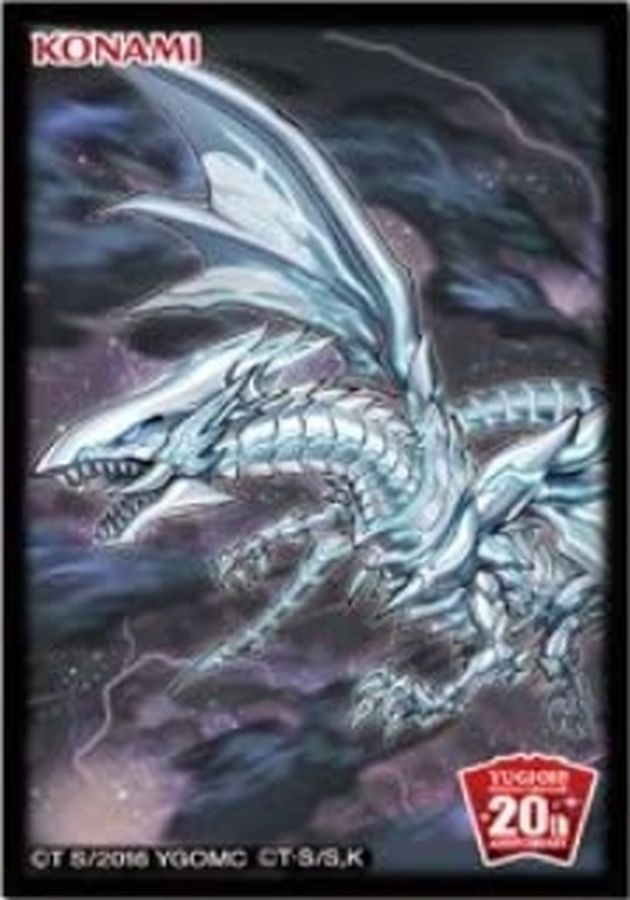 スリーブ『青眼の亜白龍20thANNIVERSARYキャンペーン』10枚入り