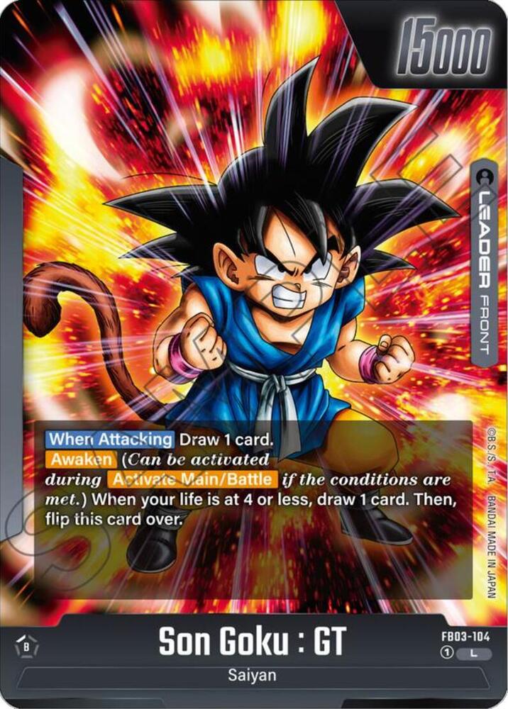 Son Goku : GT Fusion World: Raging Roar | Dragon Ball Super