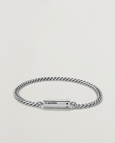 Tom Wood Curb Bracelet M Silver at CareOfCarl.com