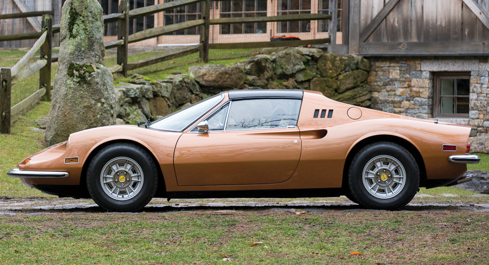 This Copper Ferrari 246 GTS Is A Shining Tribute To The 1970s