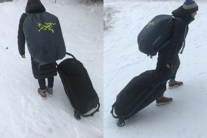 Arc'teryx V-Series Rolling Duffel V110 Review: Drive By - Carryology