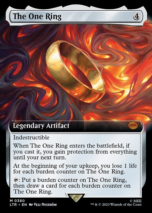 The One Ring (Extended Art) - Cartas Magicsur Chile